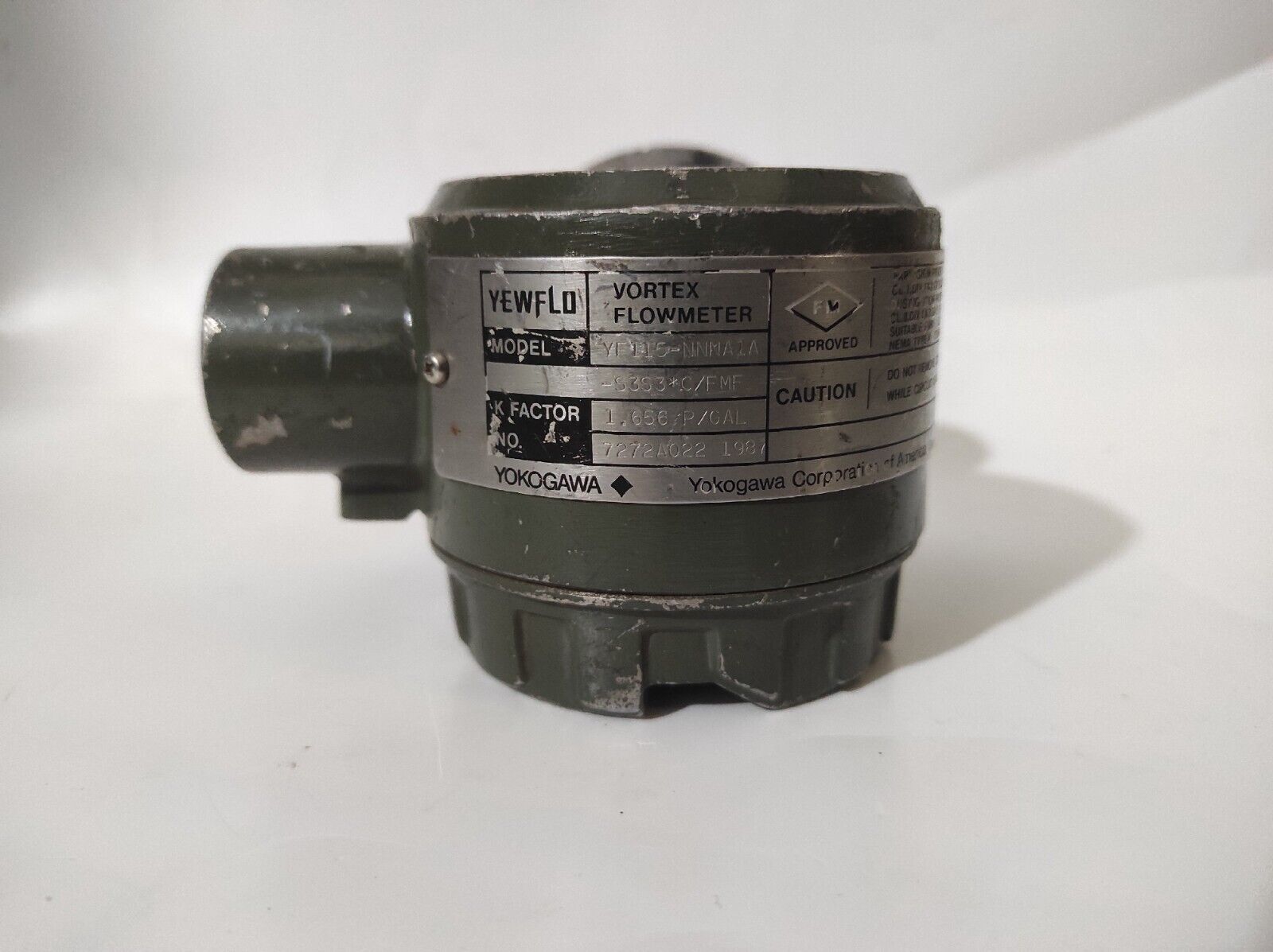 Yokogawa yf115-nnna1a / YF115-NNNA1A Vortex Flow Meter